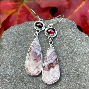 New Silver Drop Earrings